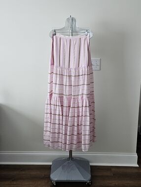 Veronica Beard Serence Skirt Pink Size Small Like New